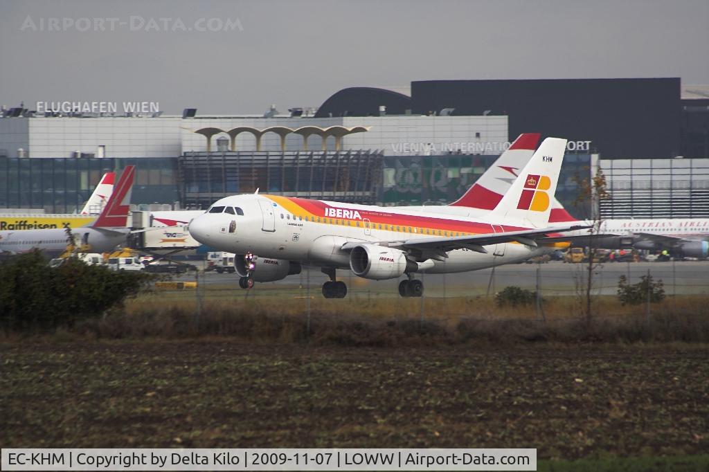 EC-KHM, 2007 Airbus A319-111 C/N 3209, IBERIA