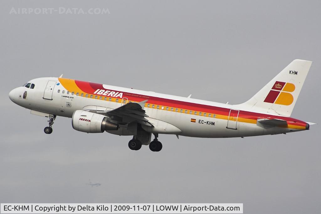 EC-KHM, 2007 Airbus A319-111 C/N 3209, IBERIA