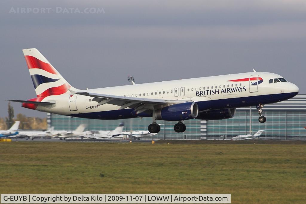 G-EUYB, 2008 Airbus A320-232 C/N 3703, British Airways