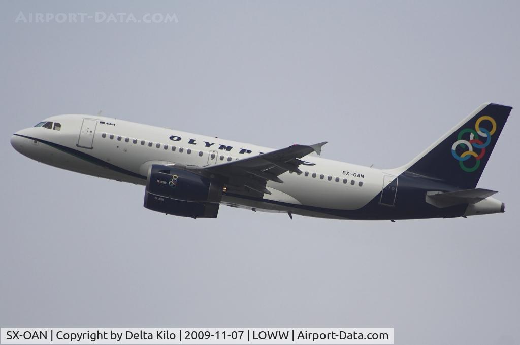 SX-OAN, 2002 Airbus A319-133LR C/N 1727, Pantheon Airways/to be op as OLympic Air OAL