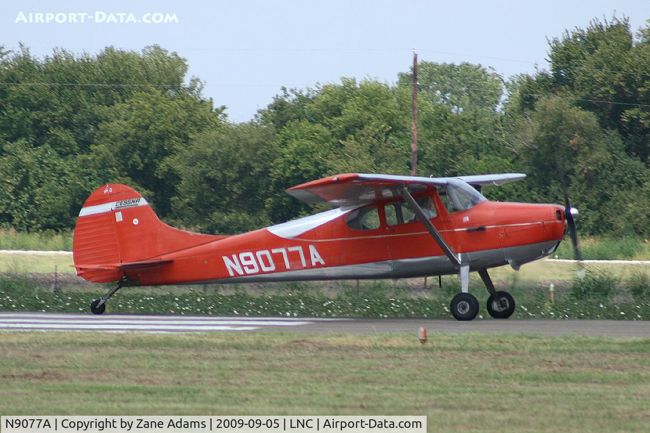N9077A, 1949 Cessna 170A C/N 18836, At Lancaster Airport, Texas