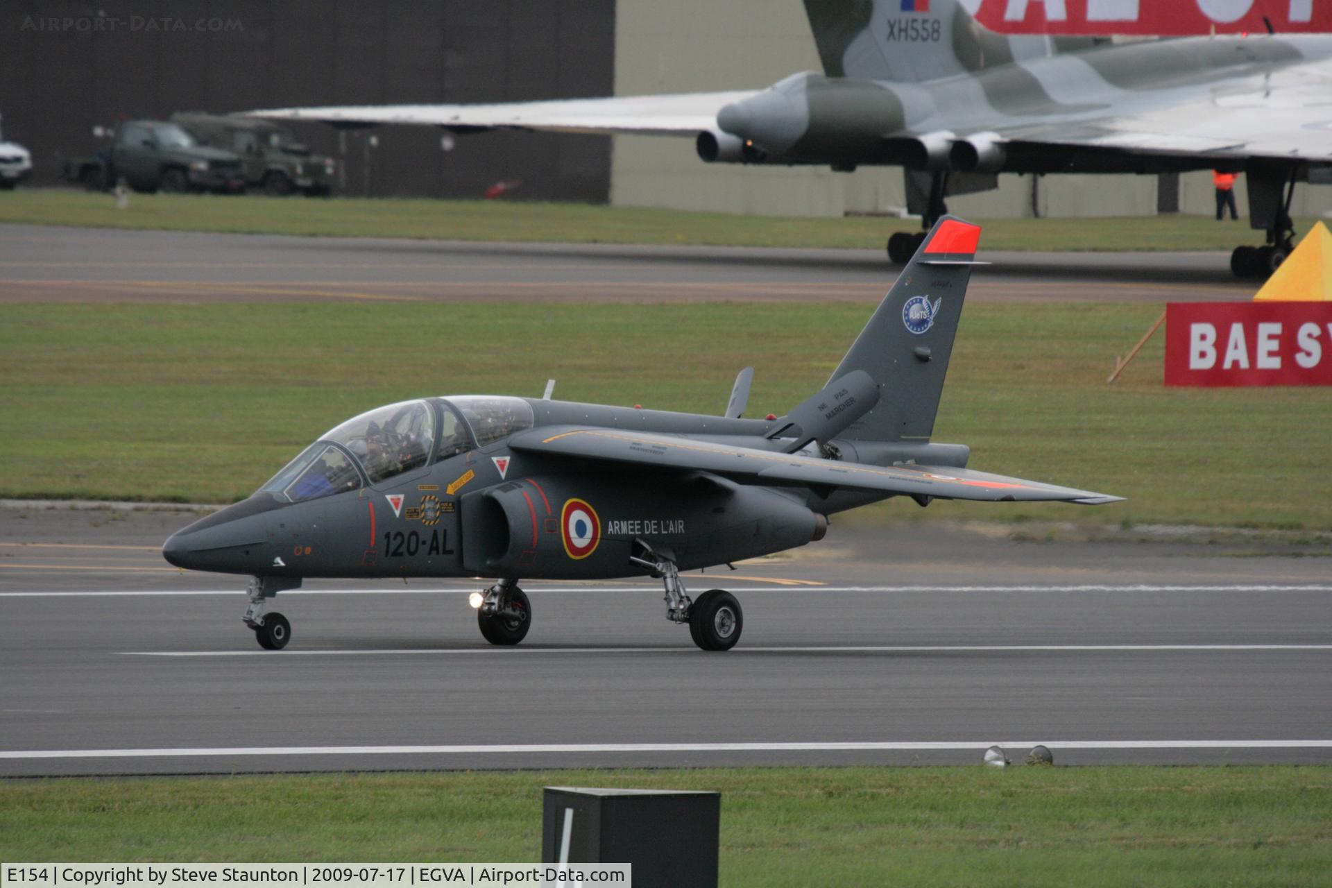 E154, Dassault-Dornier Alpha Jet E C/N E154, Taken at the Royal International Air Tattoo 2009