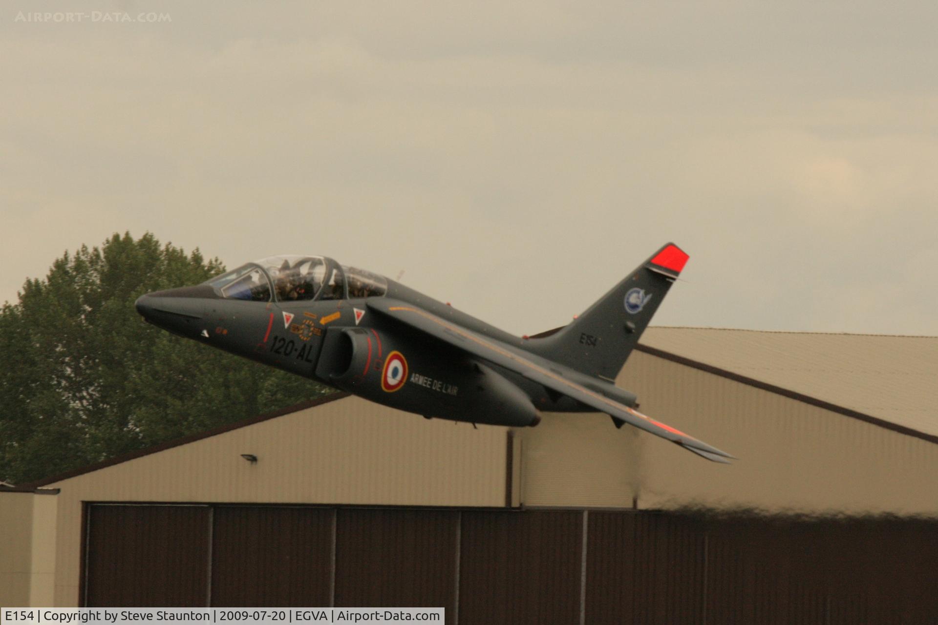 E154, Dassault-Dornier Alpha Jet E C/N E154, Taken at the Royal International Air Tattoo 2009