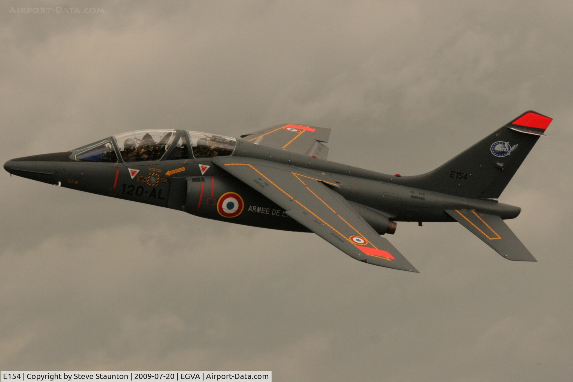 E154, Dassault-Dornier Alpha Jet E C/N E154, Taken at the Royal International Air Tattoo 2009