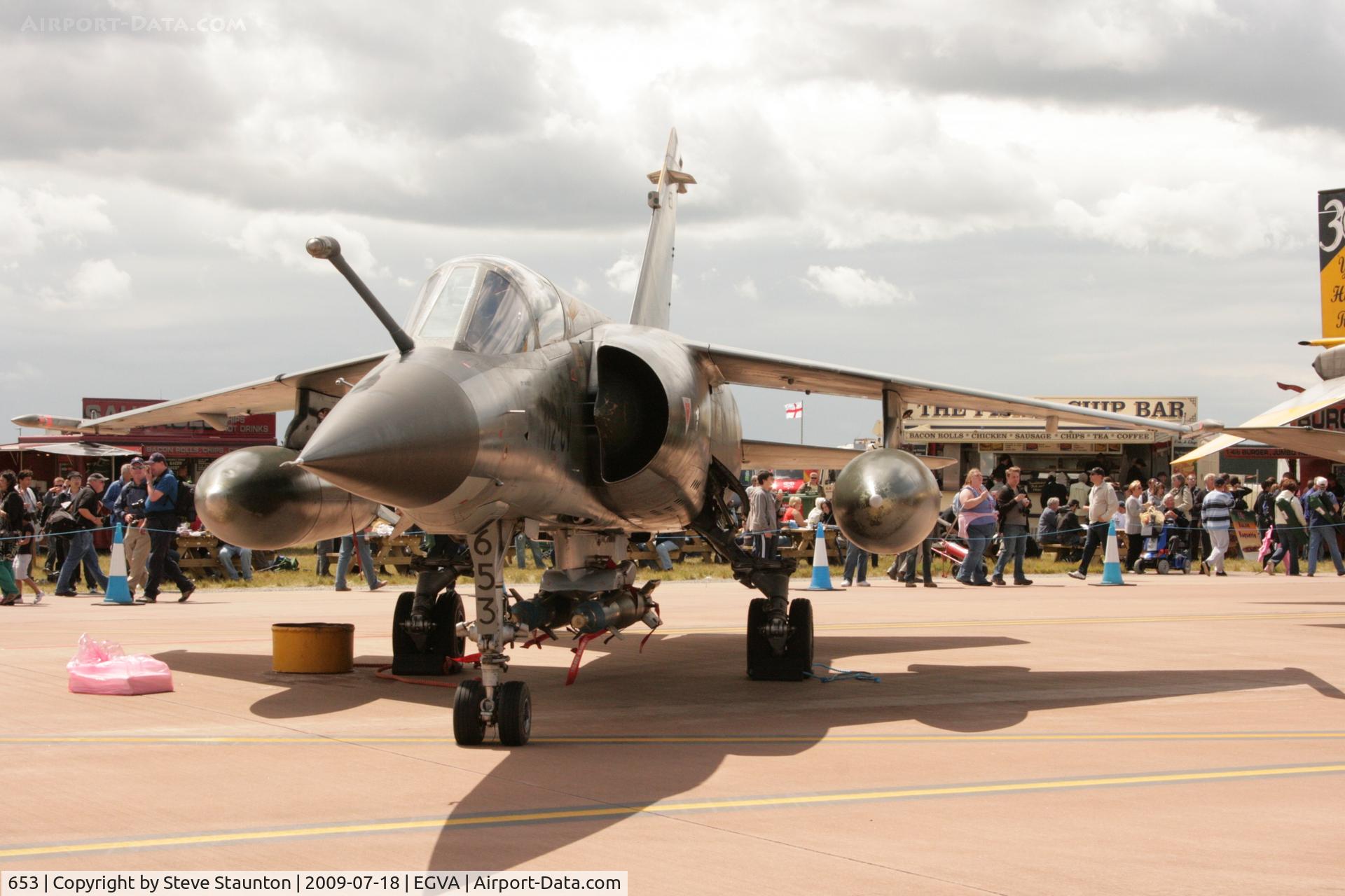 653, Dassault Mirage F.1CR C/N 653, Taken at the Royal International Air Tattoo 2009