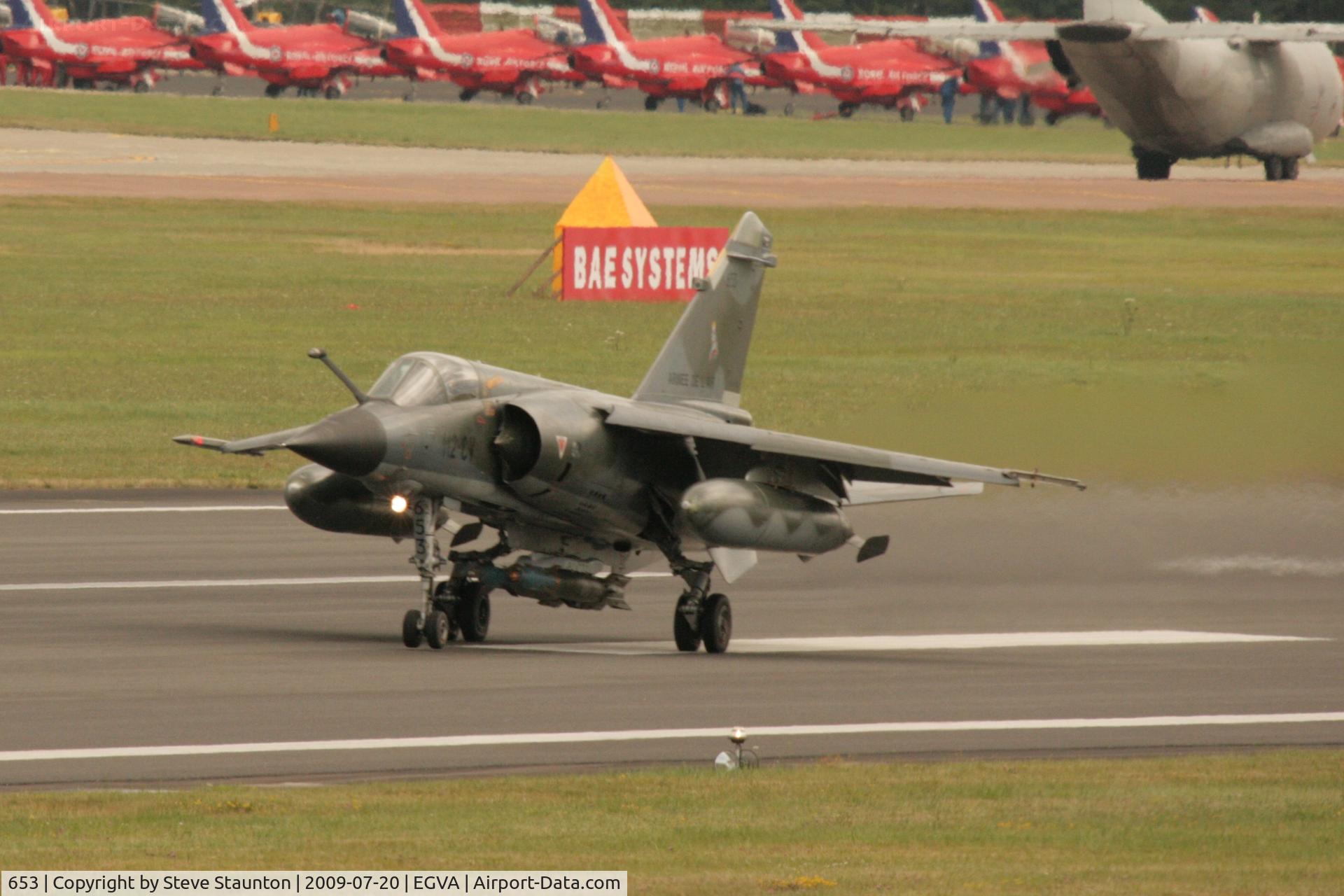 653, Dassault Mirage F.1CR C/N 653, Taken at the Royal International Air Tattoo 2009