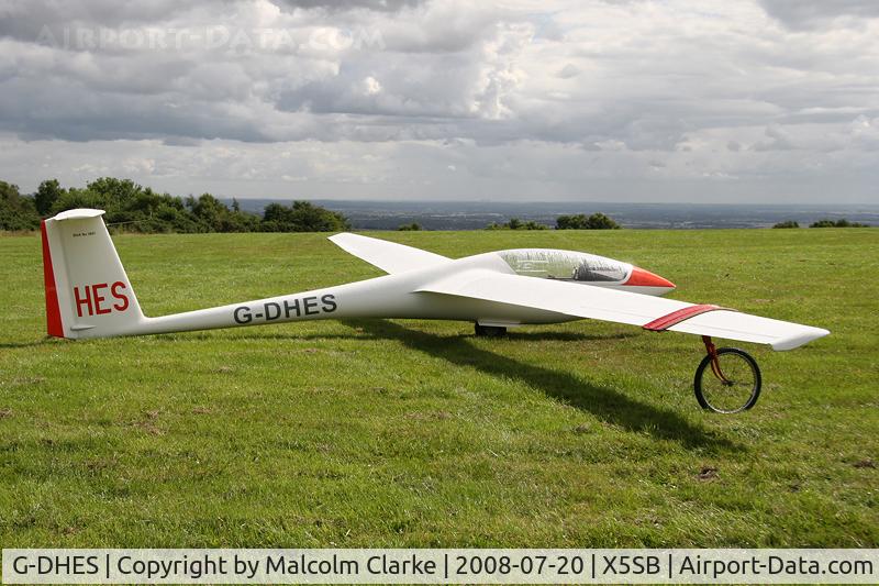 G-DHES, Centrair C101A Pegase C/N 101A-0039, Centrair 101A Pegase at Sutton Bank Airfield, Thirsk, UK in 2008.