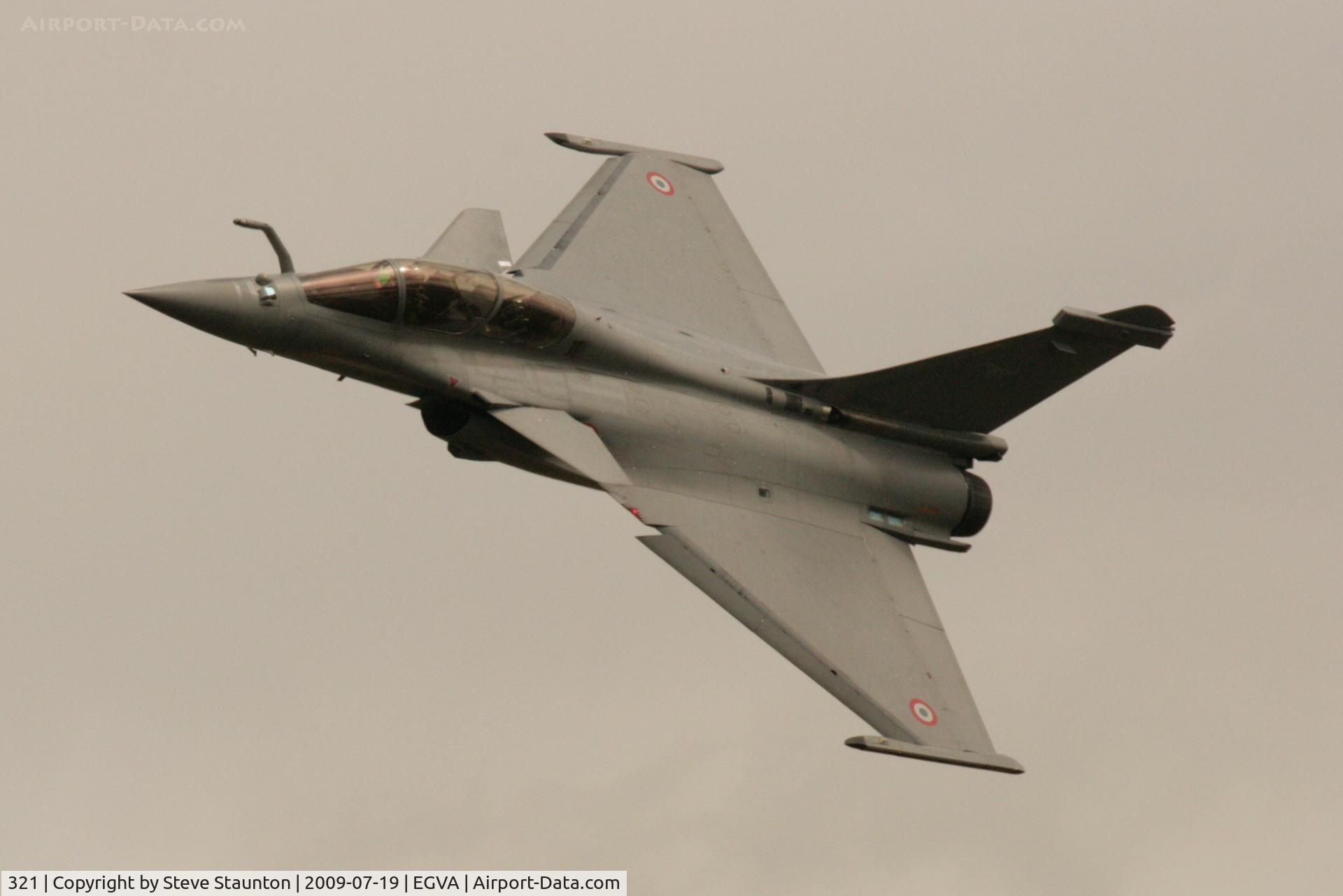 321, 2007 Dassault Rafale B C/N 321, Taken at the Royal International Air Tattoo 2009