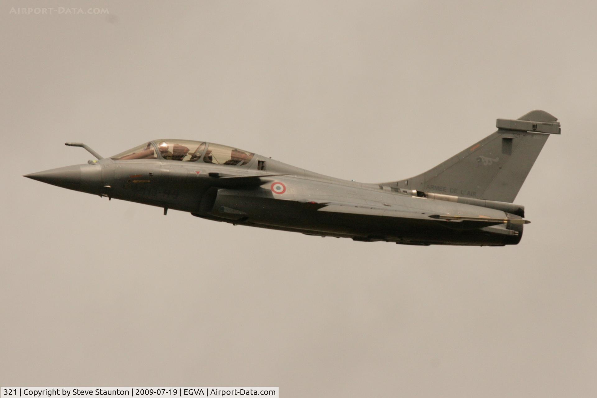 321, 2007 Dassault Rafale B C/N 321, Taken at the Royal International Air Tattoo 2009