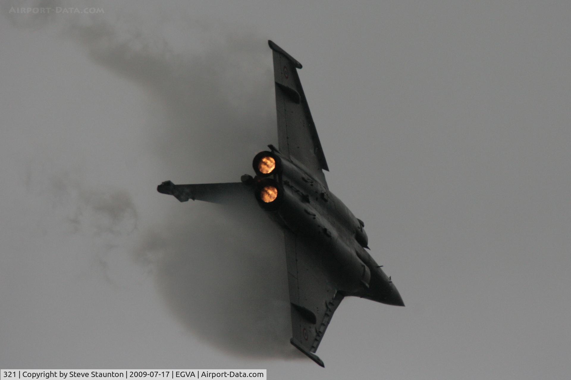 321, 2007 Dassault Rafale B C/N 321, Taken at the Royal International Air Tattoo 2009