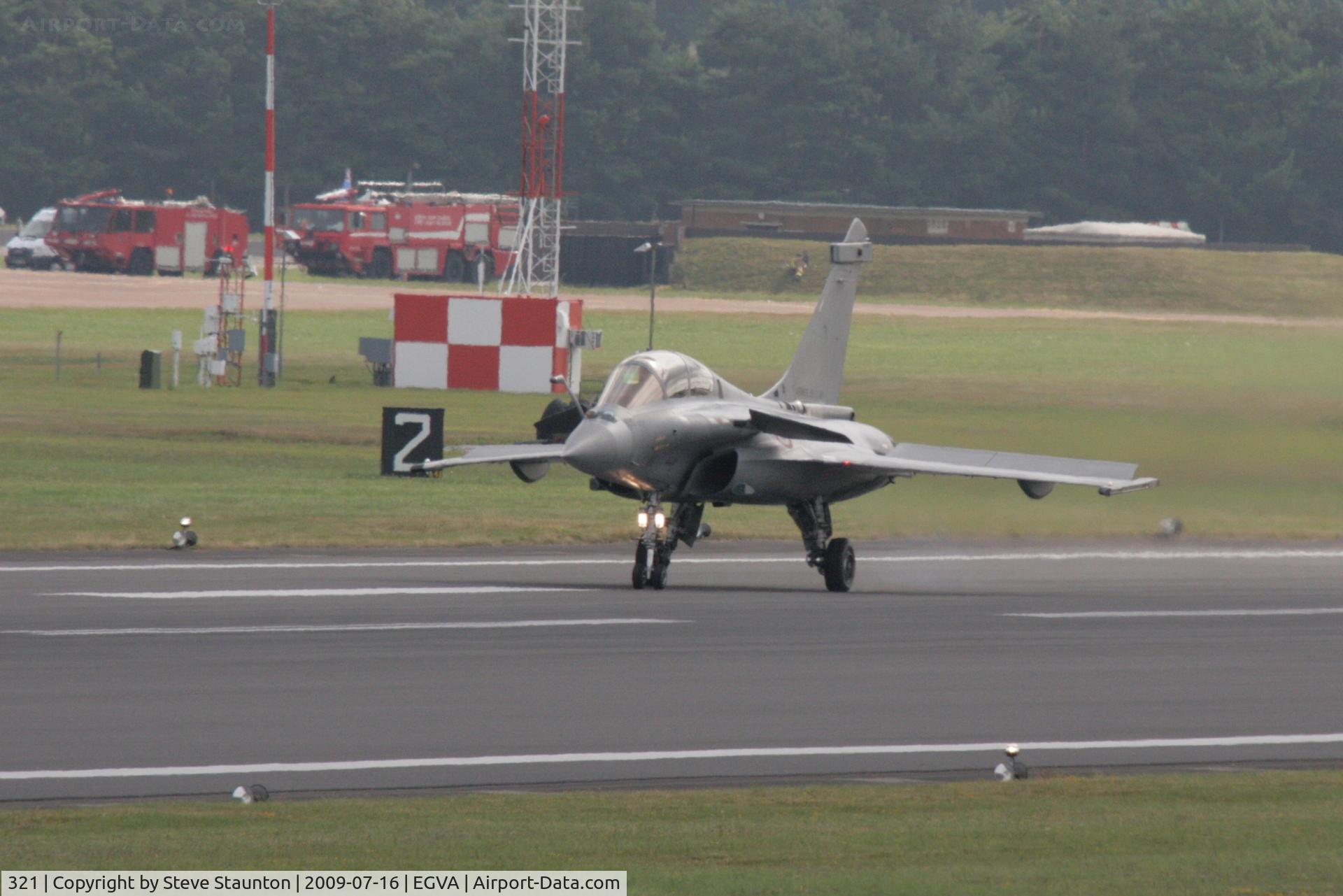 321, 2007 Dassault Rafale B C/N 321, Taken at the Royal International Air Tattoo 2009