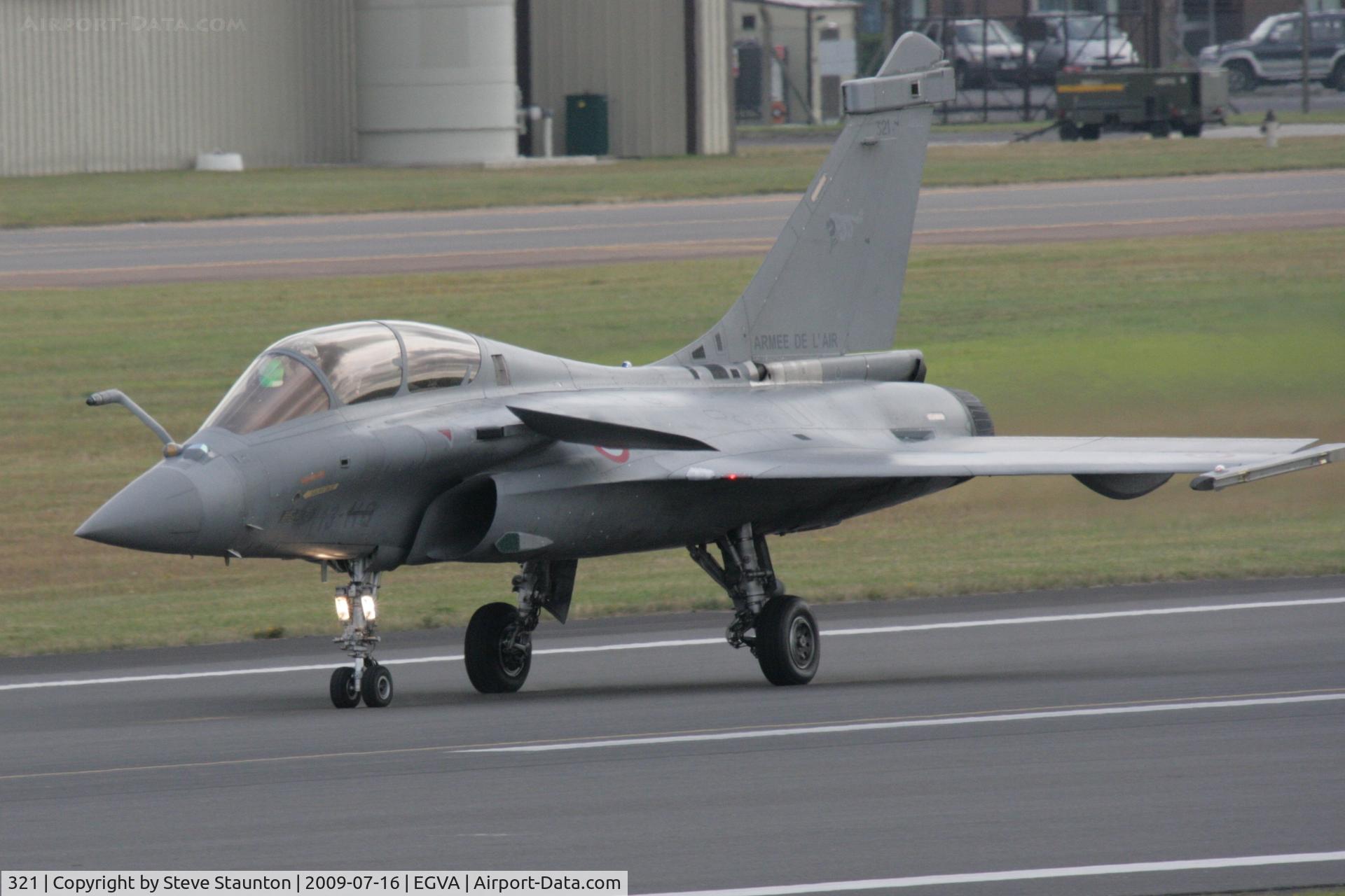 321, 2007 Dassault Rafale B C/N 321, Taken at the Royal International Air Tattoo 2009