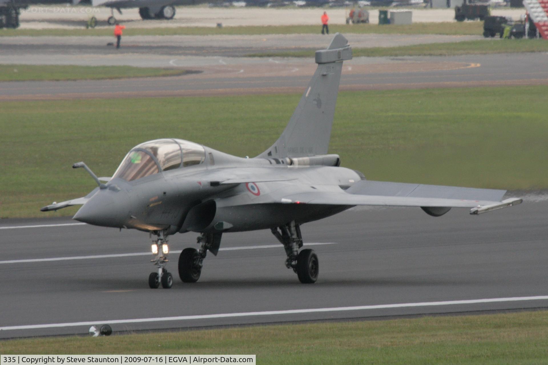 335, 2008 Dassault Rafale B C/N 335, Taken at the Royal International Air Tattoo 2009