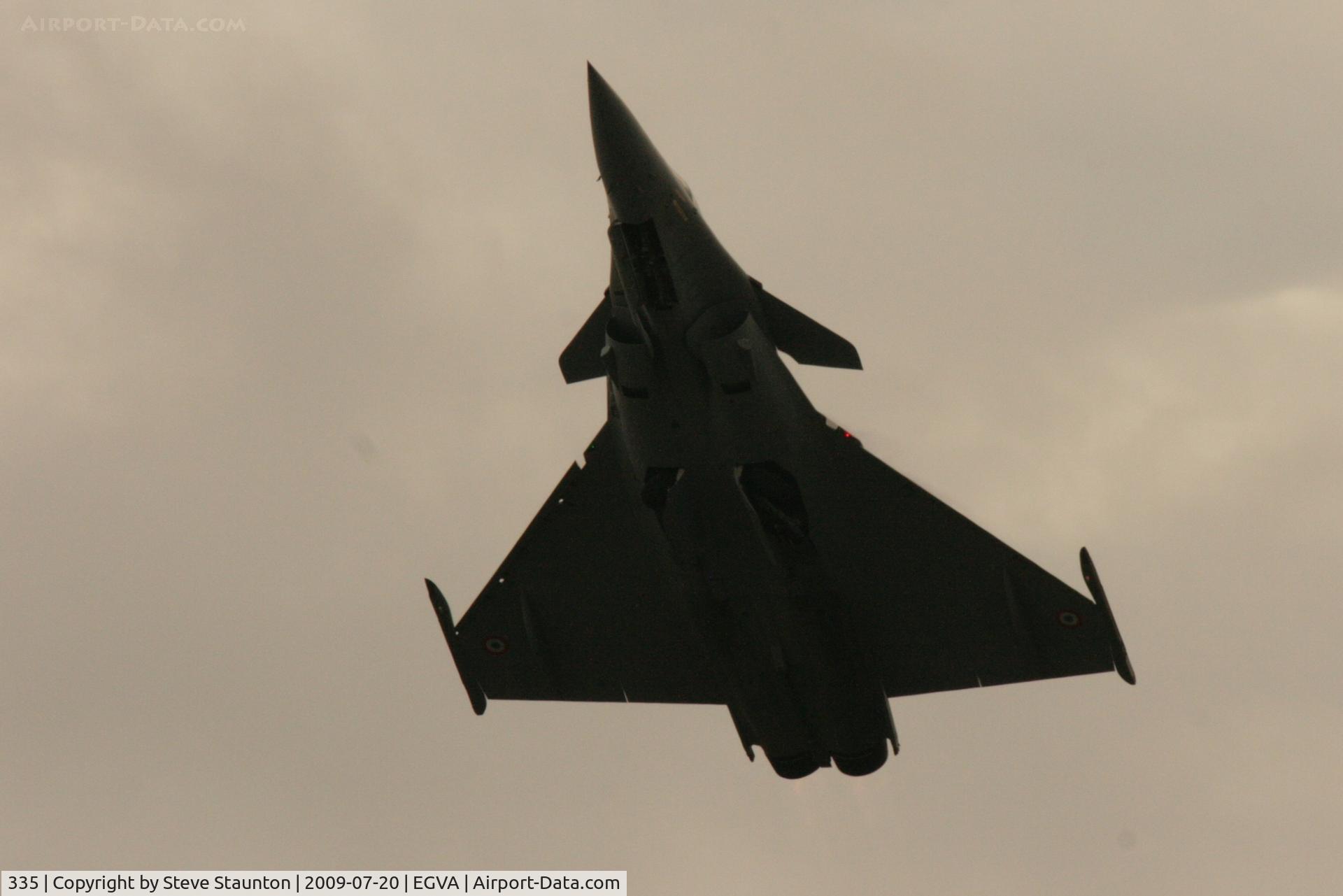 335, 2008 Dassault Rafale B C/N 335, Taken at the Royal International Air Tattoo 2009