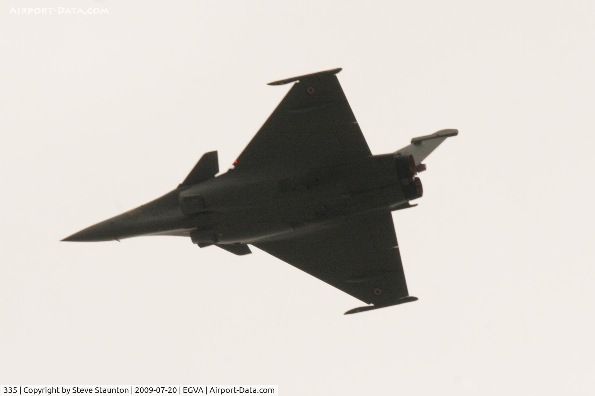 335, 2008 Dassault Rafale B C/N 335, Taken at the Royal International Air Tattoo 2009