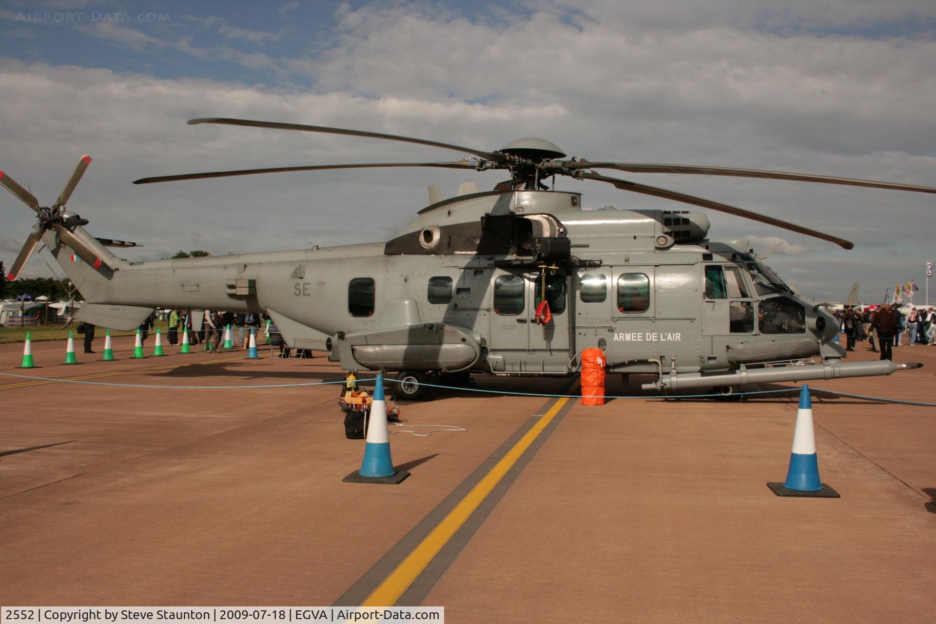 2552, Eurocopter EC-725R2 Caracal C/N 2552, Taken at the Royal International Air Tattoo 2009