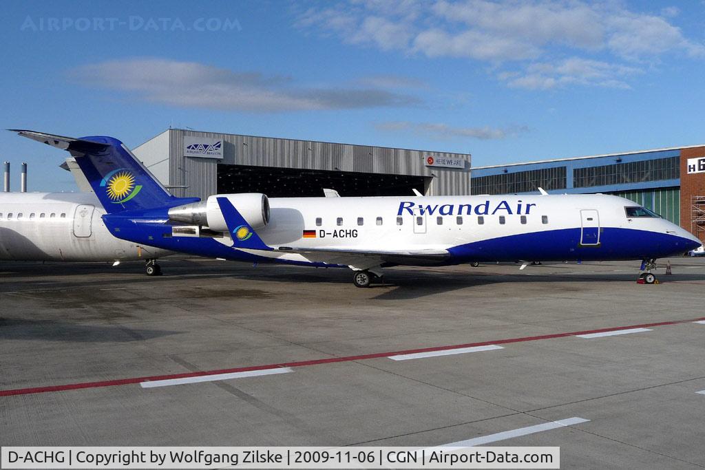 D-ACHG, 2000 Bombardier CRJ-200ER (CL-600-2B19) C/N 7439, visitor
