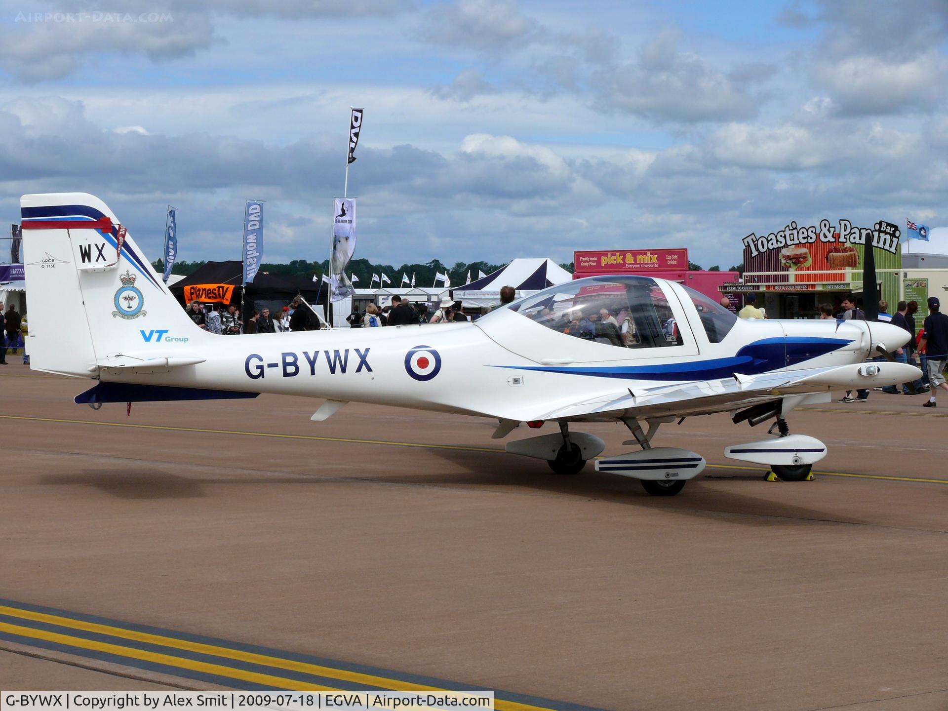 G-BYWX, 2001 Grob G-115E Tutor T1 C/N 82158/E, Grob G115E Tutor T1 G-BYWX Royal Air Force