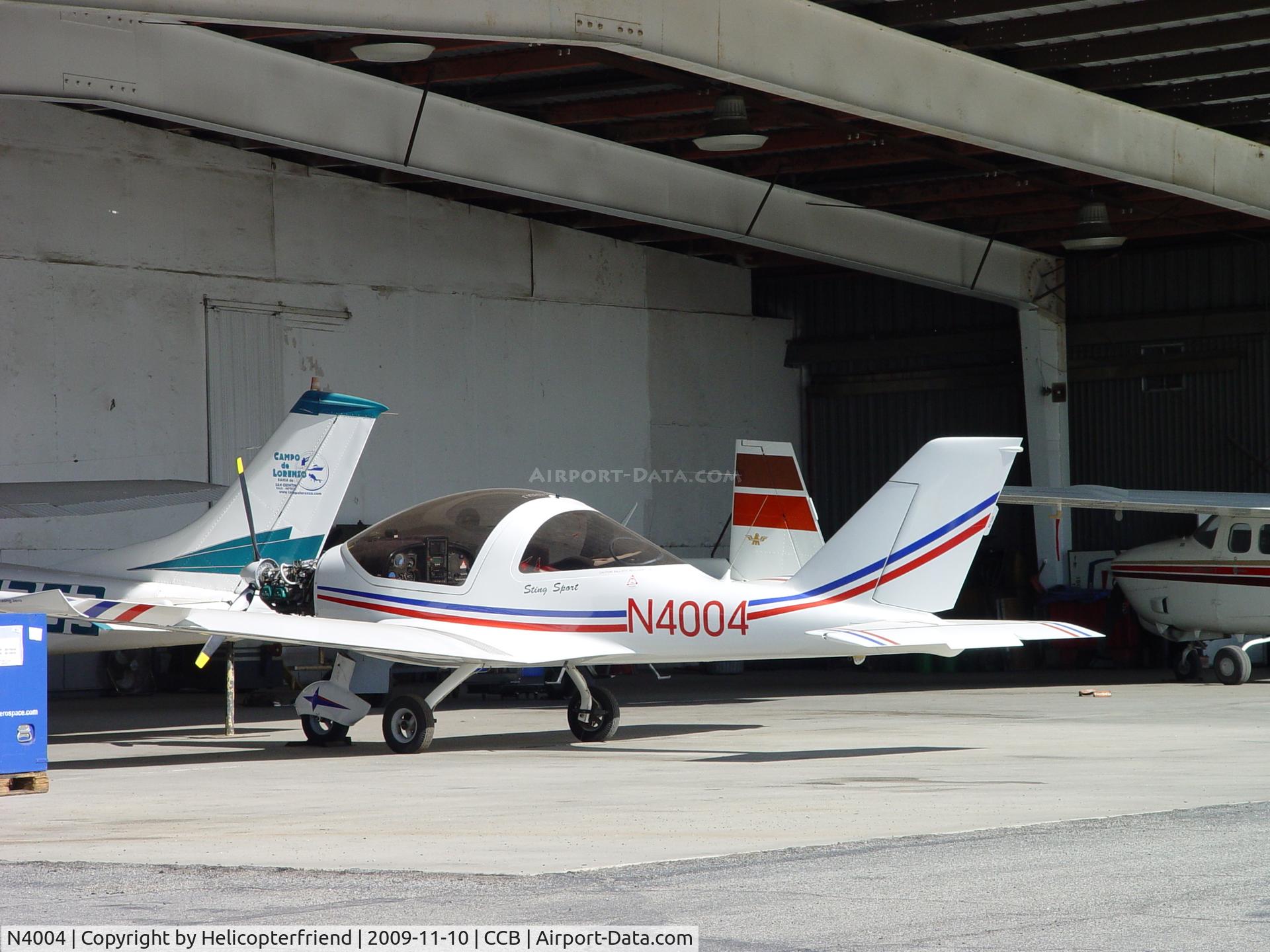 N4004, 2007 TL Ultralight TL-2000 Sting Sport C/N TLUSA159, Having engine work completed at Cable