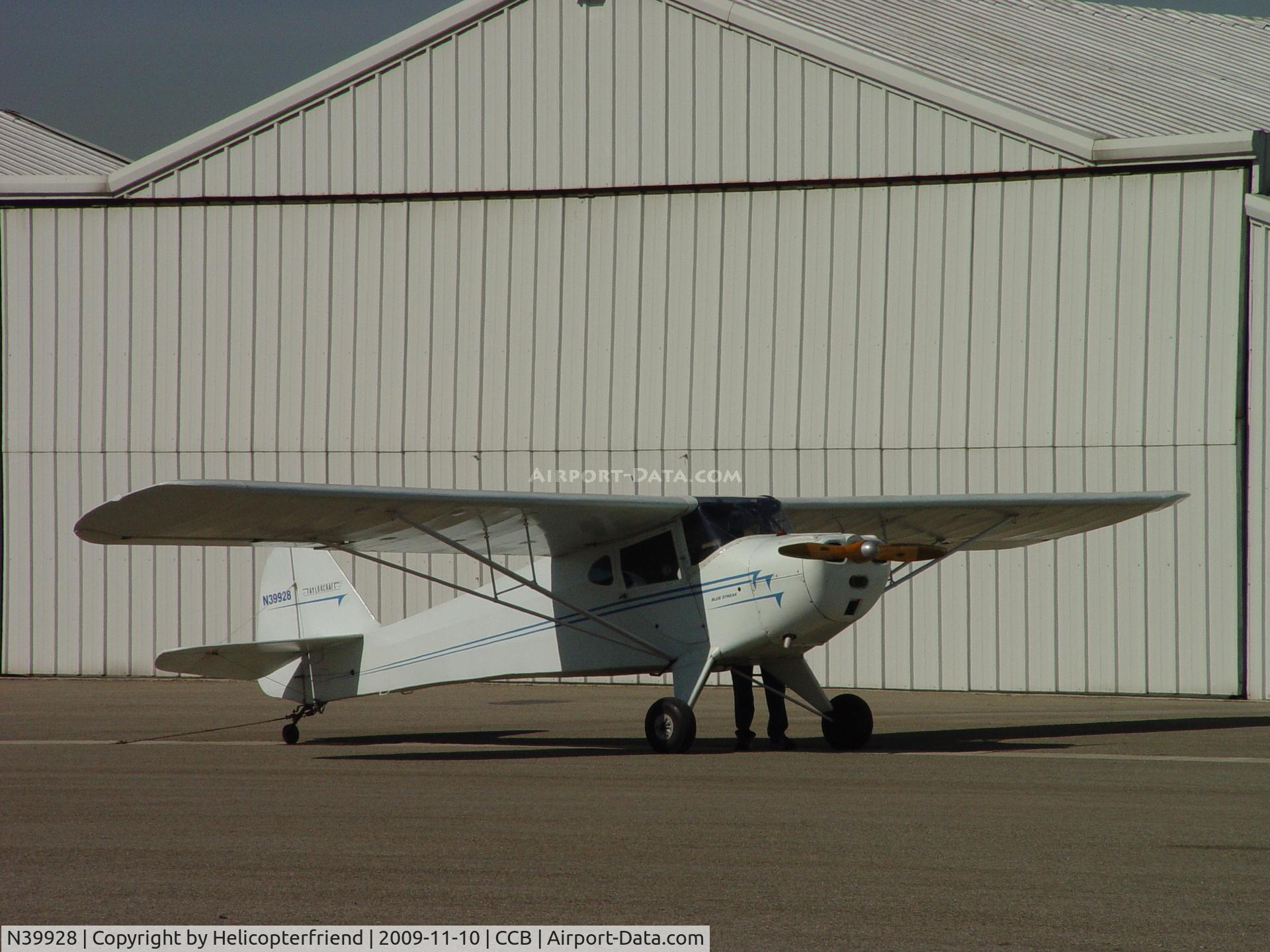 N39928, 1945 Taylorcraft BC12-D C/N 6581, Getting ready to go flying
