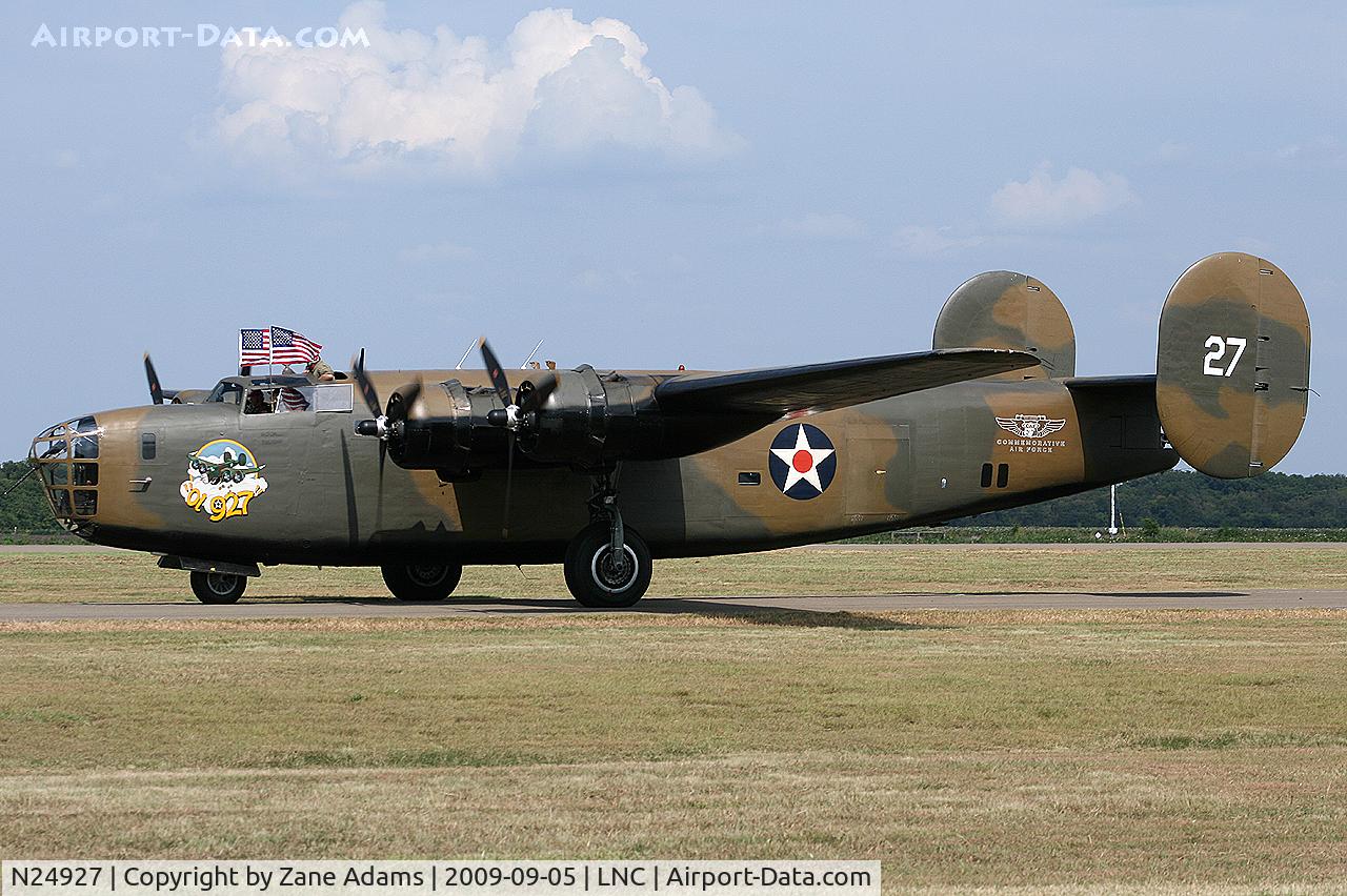 N24927, 1940 Consolidated Vultee RLB30 (B-24) C/N 18, Warbirds on Parade 2009 - at Lancaster Airport, Texas