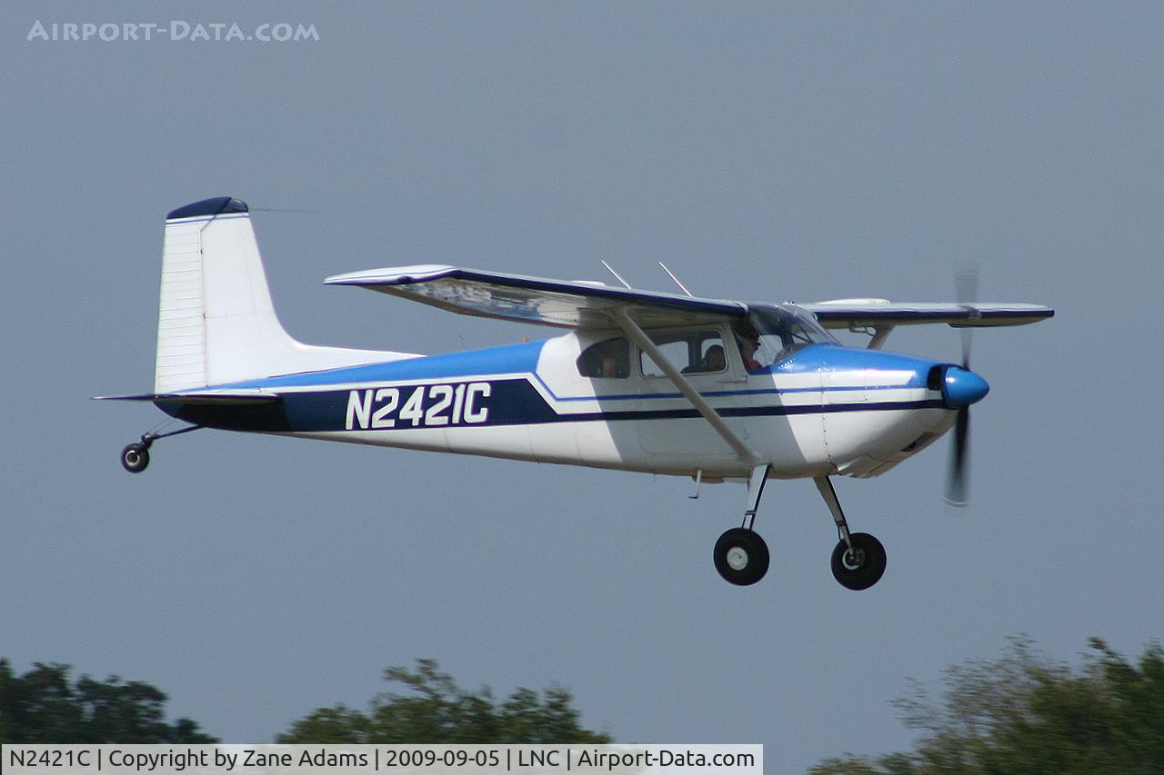 N2421C, 1954 Cessna 180 C/N 30721, At Lancaster Airport, Texas