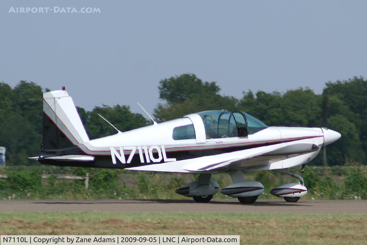 N7110L, 1976 Grumman American AA-1B Trainer C/N AA1B-0610, At Lancaster Airport, Texas