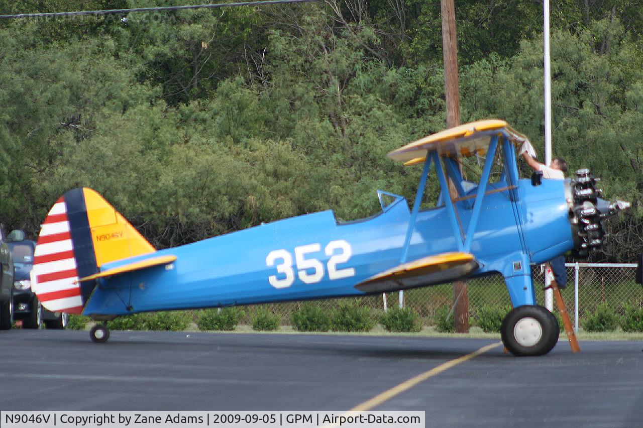 N9046V, Boeing A75N1 C/N 75-2040, At Grand Prairie Municipal