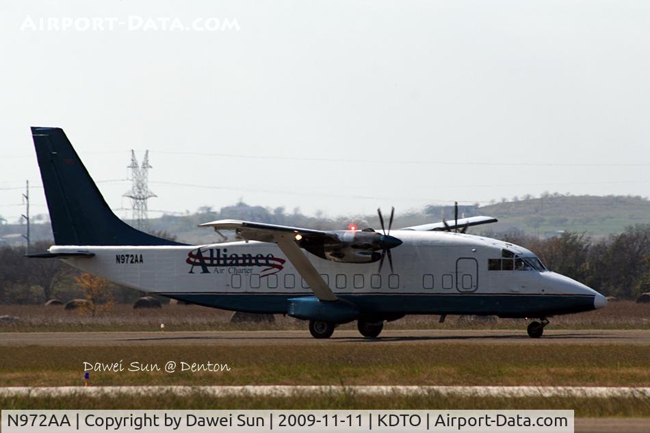 N972AA, 1989 Short SD3-60-300 C/N SH.3754, Denton