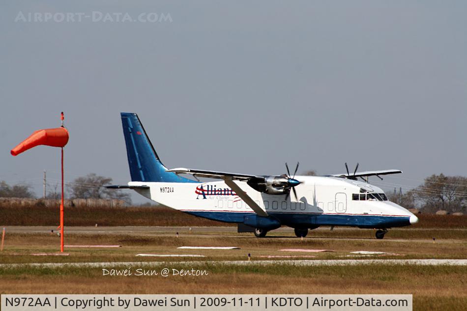 N972AA, 1989 Short SD3-60-300 C/N SH.3754, Denton