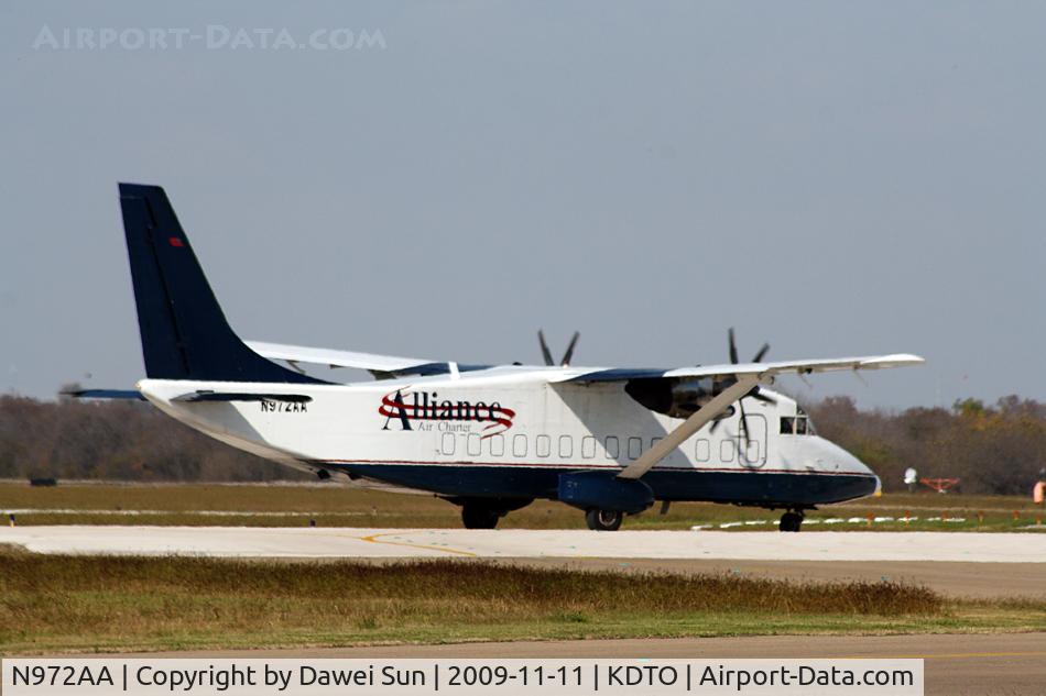 N972AA, 1989 Short SD3-60-300 C/N SH.3754, denton