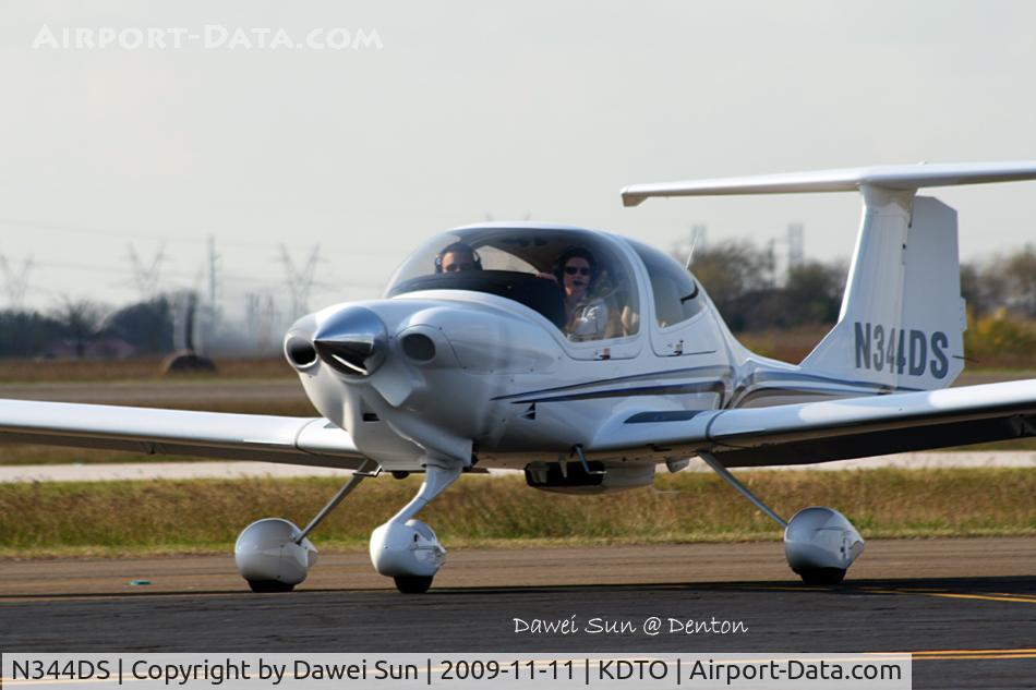 N344DS, Diamond DA-40 Diamond Star C/N 40.1026, Denton