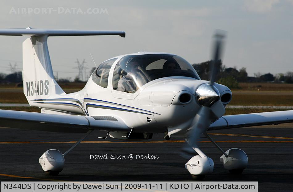 N344DS, Diamond DA-40 Diamond Star C/N 40.1026, Denton