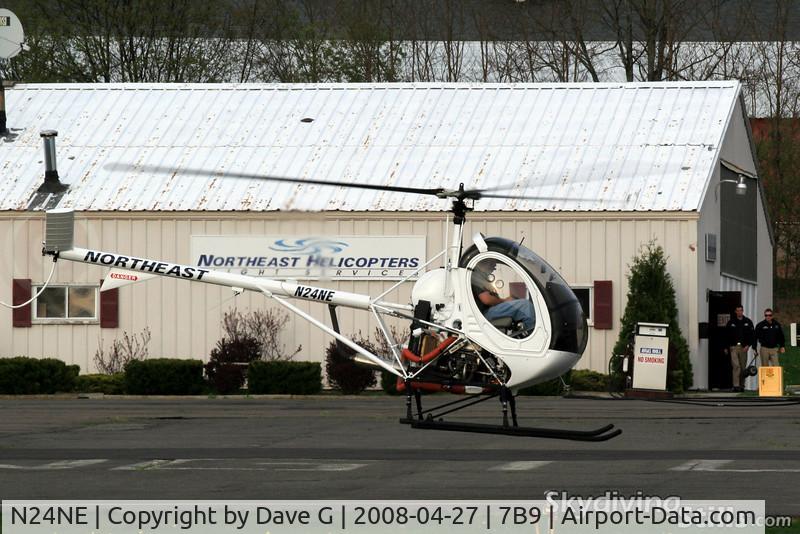 N24NE, 2007 Schweizer 269C-1 C/N 0311, Schweizer 300CBi at Northeast Helicopters, Ellington, CT
