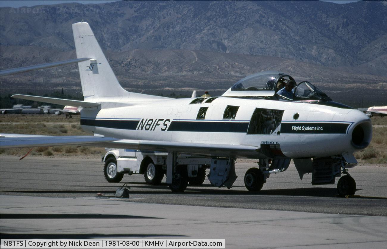 N81FS, Canadair F-86E MK.6 C/N 1593, KMHV