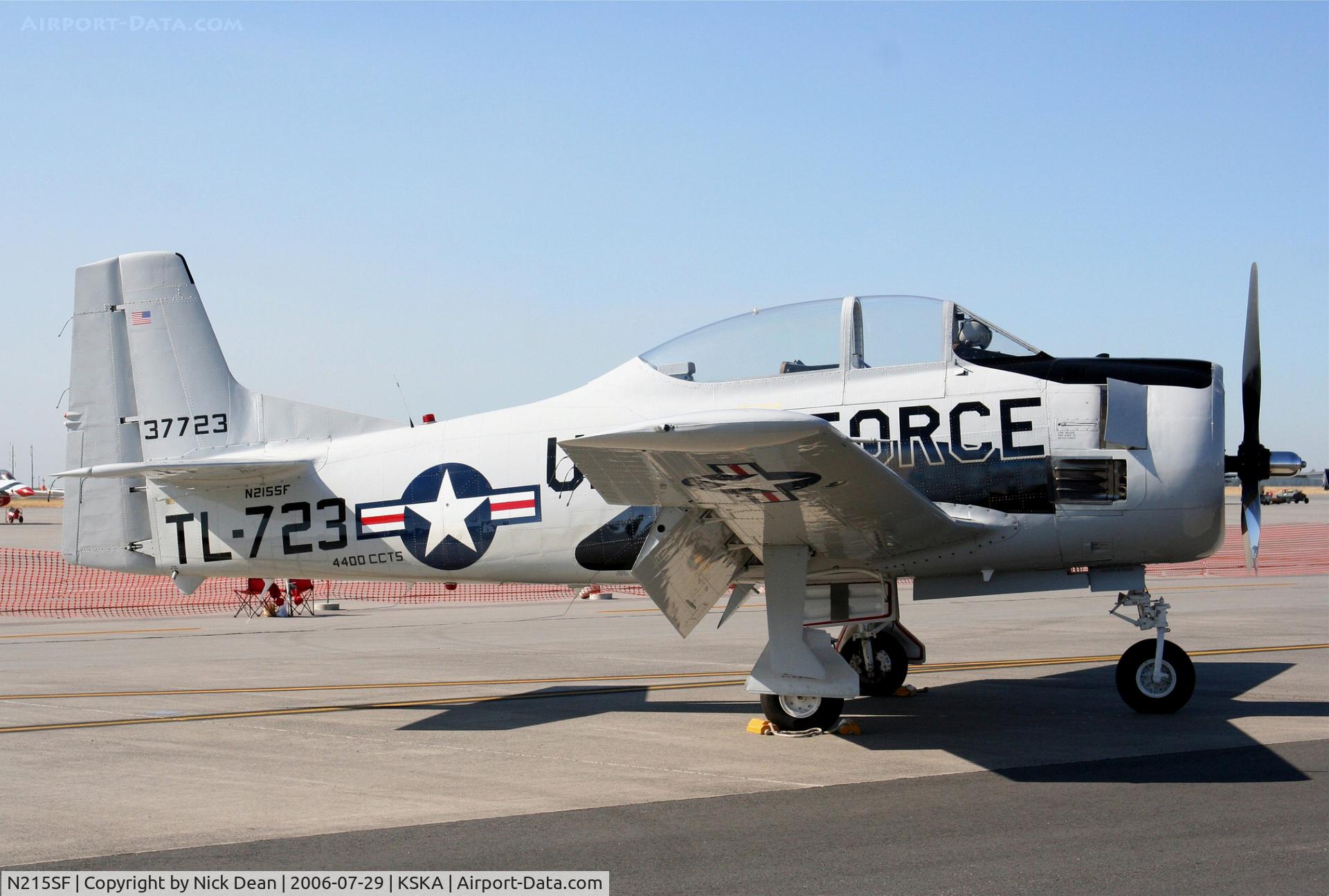 N215SF, 1955 North American T-28B Trojan C/N 200-86 (137723), KSKA