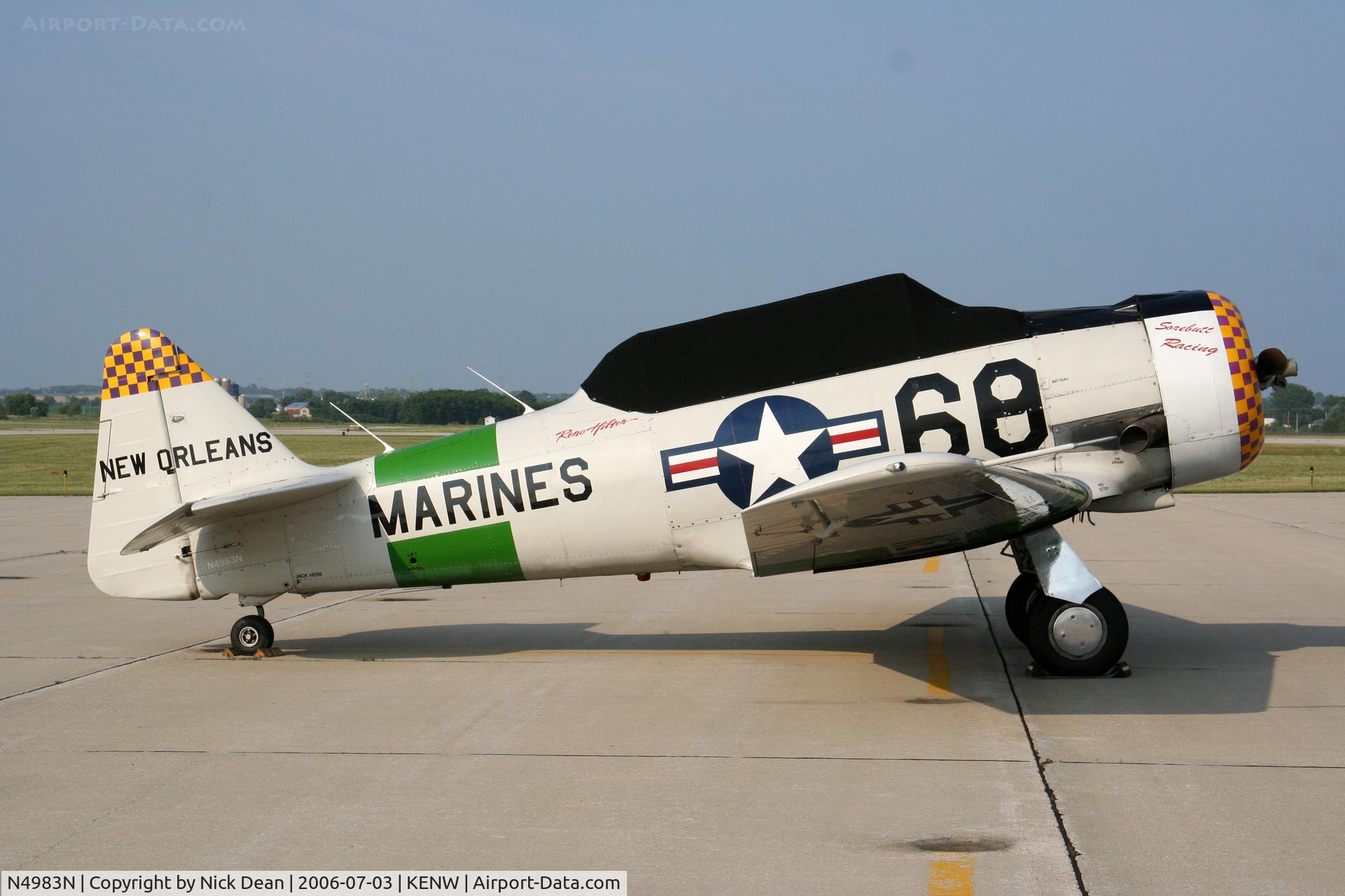 N4983N, 1957 North American AT-6D Texan C/N 121-42175 (44-81453), KENW