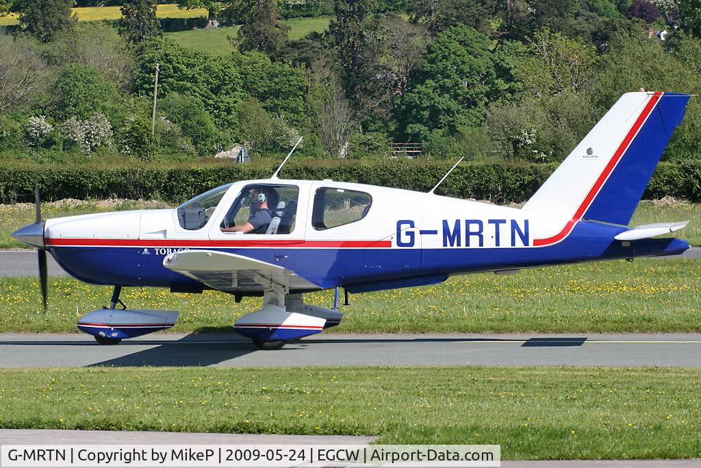 G-MRTN, 1980 Socata TB-10 Tobago C/N 62, Taxiing out for departure.