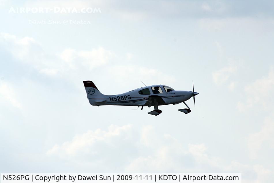 N526PG, 2008 Cirrus SR22 C/N 2963, denton