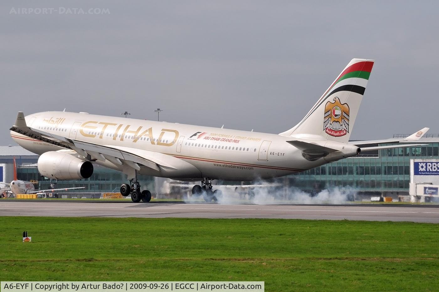 A6-EYF, 2006 Airbus A330-243 C/N 717, Ethiad