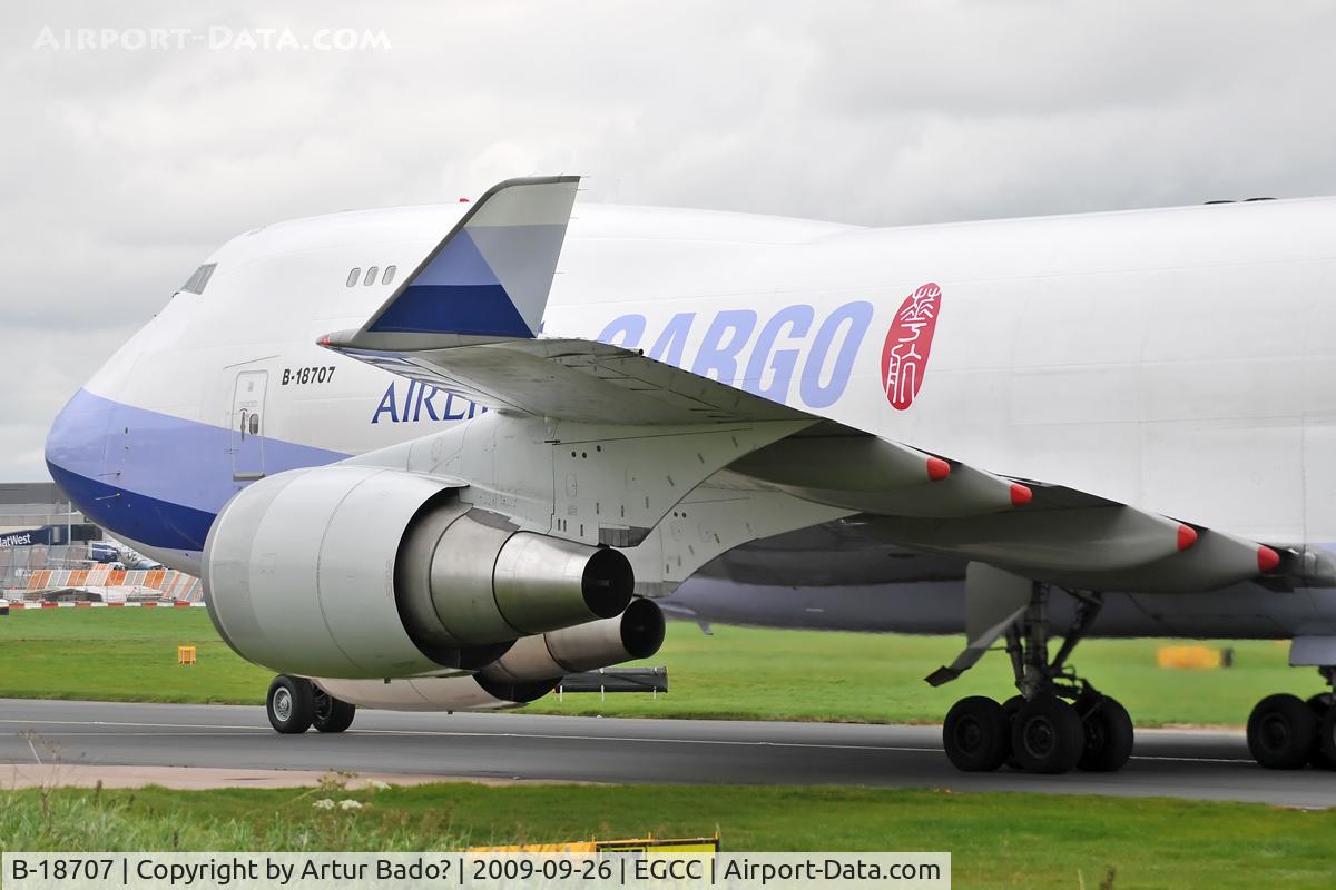 B-18707, 2001 Boeing 747-409F/SCD C/N 30764, China Airlines Cargo