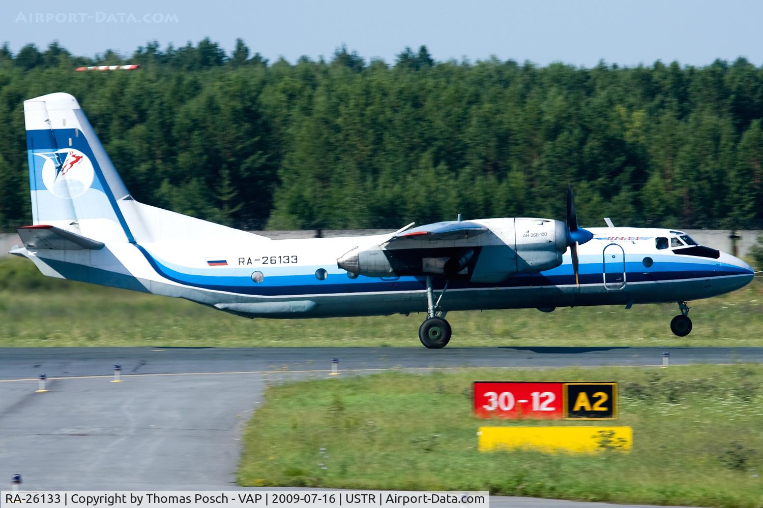 RA-26133, 1982 Antonov An-26B C/N 273127, Yamal Airlines