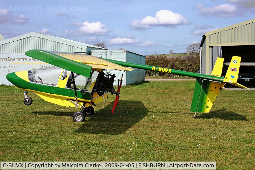 G-BUVX, 1994 CFM Streak Shadow C/N PFA 206-12410, CFM Streak Shadow at Fishburn Airfield, UK in 2009.