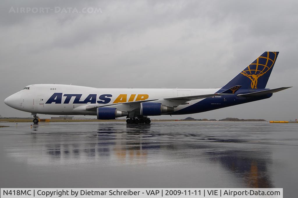 N418MC, 2002 Boeing 747-47UF C/N 32840, Atlas Air Boeing 747-400