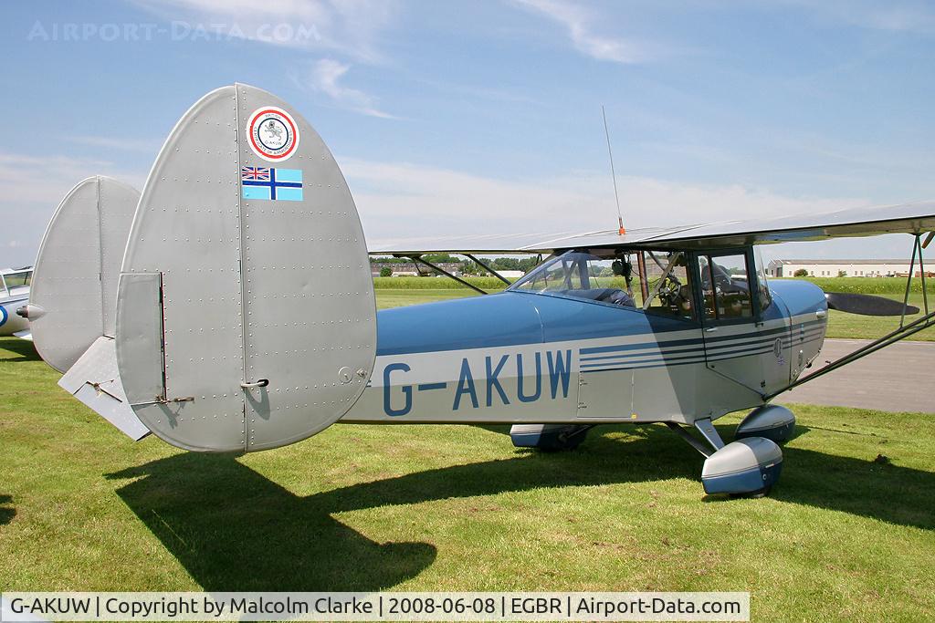 G-AKUW, 1948 Chrislea CH-3 Super Ace 2 C/N 105, Chrislea CH-3 Super Ace 2.  At Breighton's Auster Fly-In & 'At Home Day'