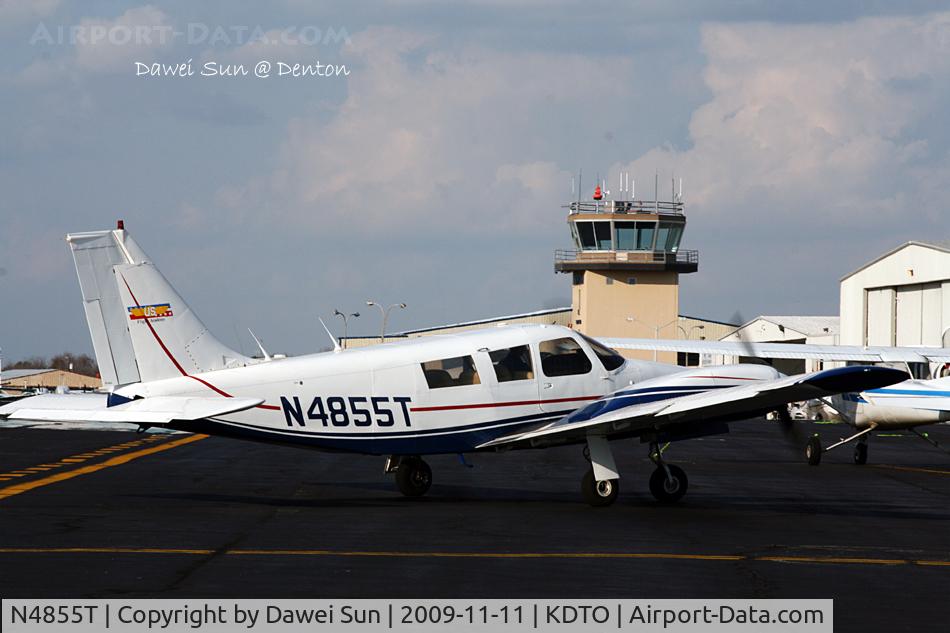 N4855T, 1972 Piper PA-34-200 C/N 34-7250159, denton