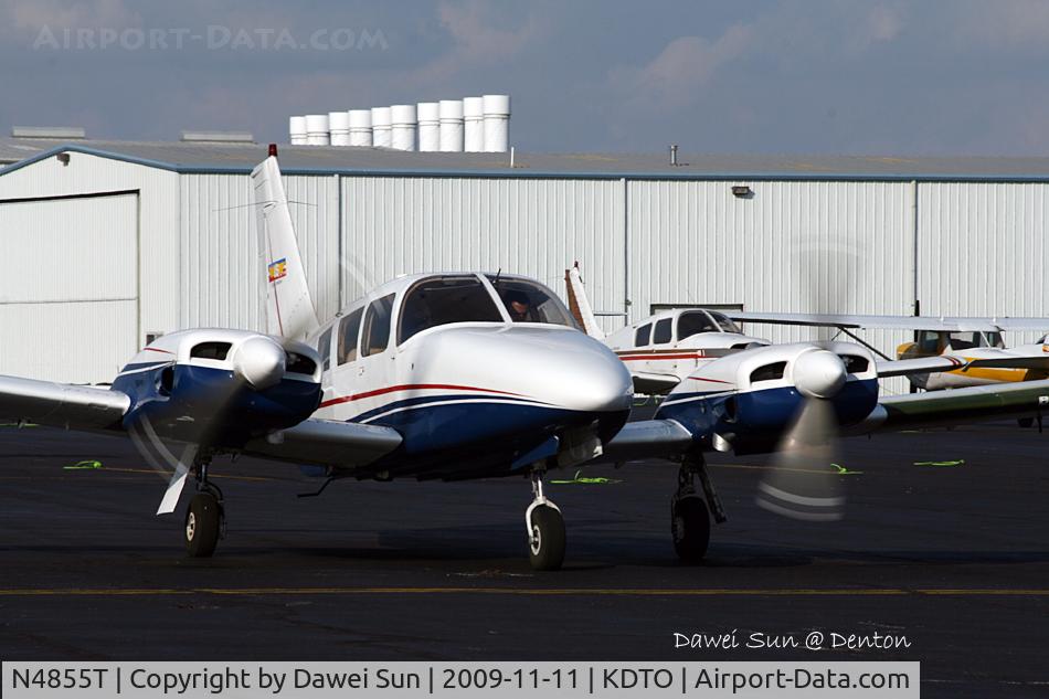 N4855T, 1972 Piper PA-34-200 C/N 34-7250159, denton