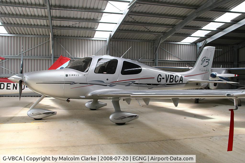 G-VBCA, 2007 Cirrus SR22 G3 Turbo C/N 2656, Cirrus SR-22 at Bagby Airfield, UK.