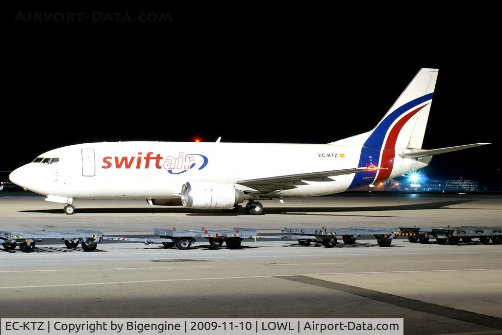 EC-KTZ, 1987 Boeing 737-375(SF) C/N 23708, Swift Air Cargo