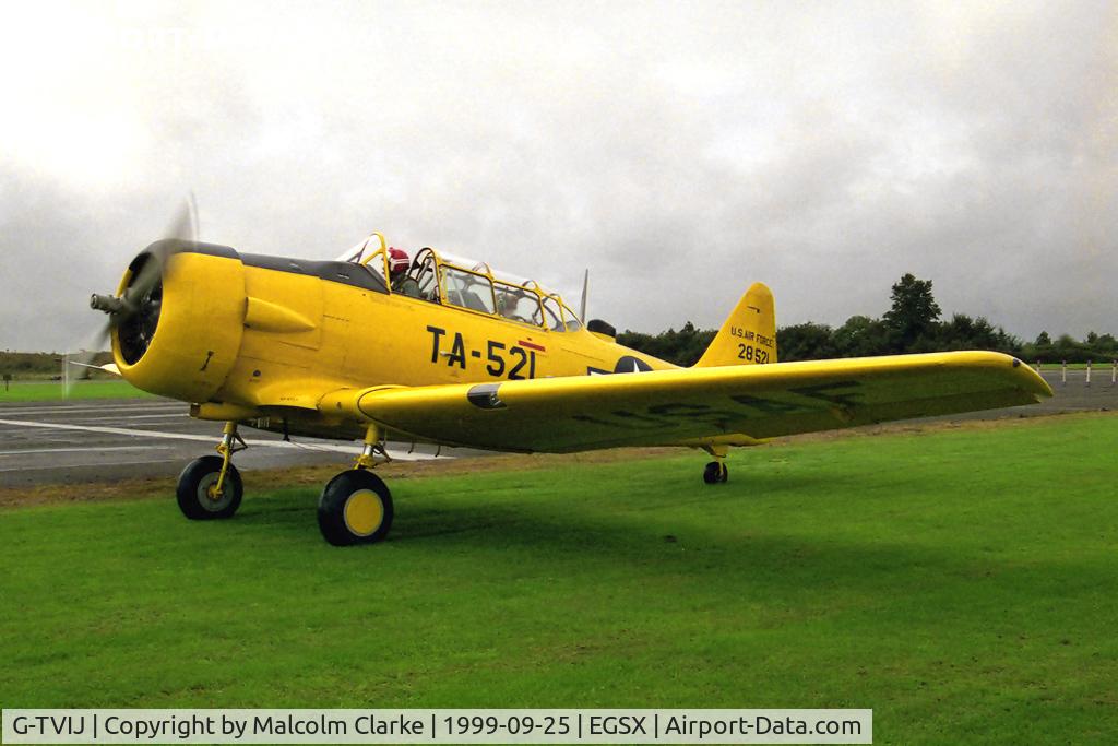 G-TVIJ, 1952 Canadian Car & Foundry T-6H Harvard Mk.4 C/N CCF4-442, CCF T-6J Harvard Mk4 at North Weald, UK.